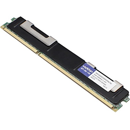 AddOn AM1600D3SR4VRN/4G x1 JEDEC Standard Factory Original 4GB DDR3-1600MHz Registered ECC Single Rank x4 1.35V 240-pin CL11 Very Low Profile RDIMM - 100% compatible and guaranteed to work