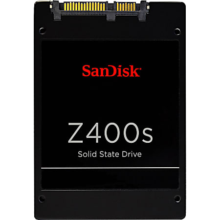 SanDisk Z400s 256 GB Solid State Drive - 2.5" Internal - SATA (SATA/600) - 546 MB/s Maximum Read Transfer Rate - 3 Year Warranty