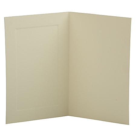 Jam Paper Smooth Personal Notecards Ivory 100/pack (175981) : Target