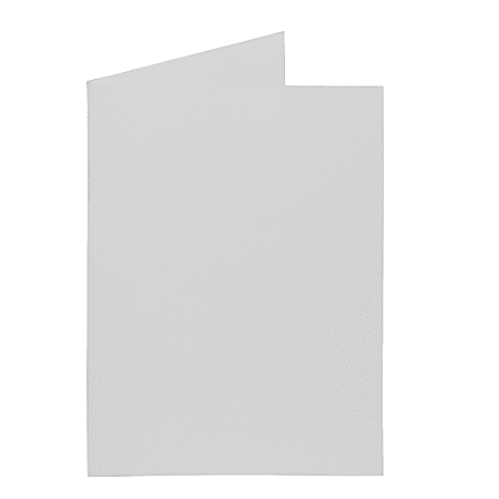 Jam Paper Blank Foldover Cards, 3 1/2 x 4 7/8, White, 100/Pack