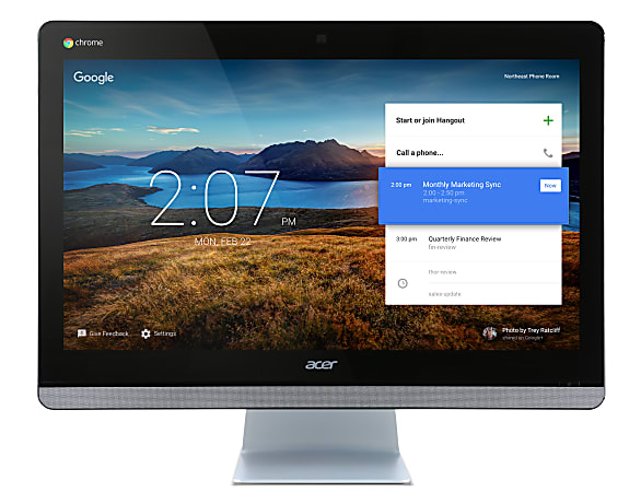 Acer Chromebase 24 CA24I All-in-One Computer - Core i5 i5-5200U - 8 GB RAM - 32 GB SSD - 23.8" 1920 x 1080 Touchscreen Display - Desktop - Chrome OS - Intel HD Graphics 5500 - Gigabit Ethernet - Wireless LAN