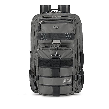 Solo Altitude Laptop Backpack, Gray