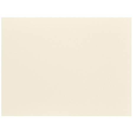 JAM Paper® Blank Note Cards, 4 1/4" x 5 1/2", Ivory, Pack Of 100