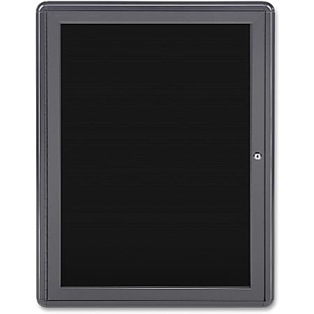 Ghent 1-Door Ovation Enclosed Letterboard, 34" x 24",