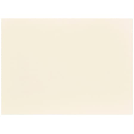 JAM Paper® Blank Note Cards, 5 1/8" x 7", Ivory, Pack Of 100
