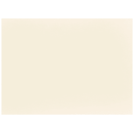 JAM Paper® Blank Note Cards, 5 1/8" x 7", Ivory, Pack Of 100