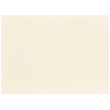 JAM Paper® Blank Note Cards, 5 1/8" x 7", Ivory, Pack Of 100