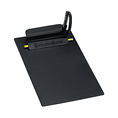 PM Company® Klipboard Keeper®, 8 1/2 x 11", Black