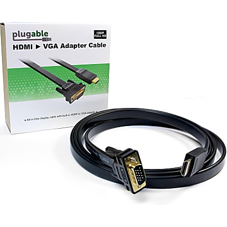 Tripp Lite by Eaton HDMI Male to VGA Female Adapter Video Converter - 1 Pack - 1 x HDMI (Type A) Digital Audio/Video Male - 1 x 15-pin HD-15 VGA Female - 1920 x 1080 Supported - TAA Compliant