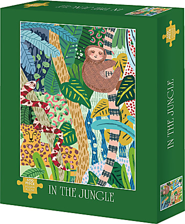 Willow Creek Press 500-Piece Puzzle, In The Jungle