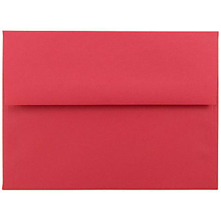 JAM Paper® Booklet Invitation Envelopes, A6, Gummed Seal,