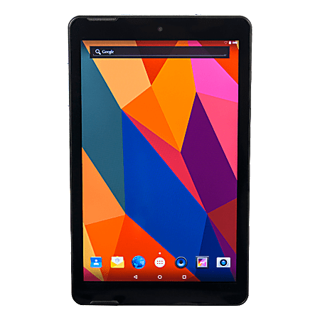 NuVision® Wi-Fi Tablet, 8" Screen, 1GB Memory, 16GB Storage, Android 7.0 Nougat