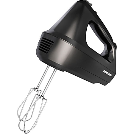 BLACK+DECKER 6-Speed Hand Mixer with 5 Attachments & Storage Case