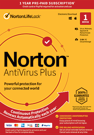 Norton Antivirus Plus Product Key - Office Depot