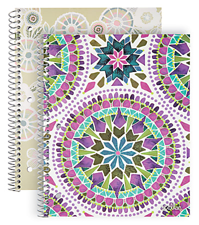 Office Depot® Brand Stellar Notebook, 8 1/2" x 11", 160 Pages (80 Sheets), Multicolor