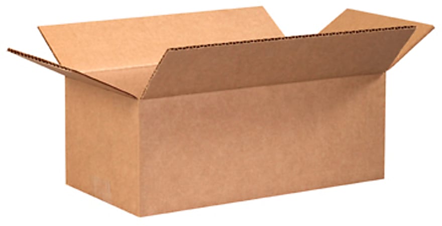 Partners Brand Long Corrugated Boxes 11" x 6" x 4", Bundle of 25