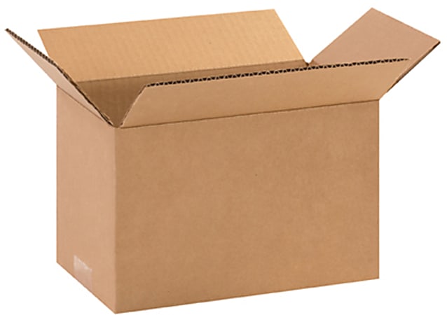 Partners Brand Corrugated Boxes 11" x 6" x 6", Kraft, Bundle of 25