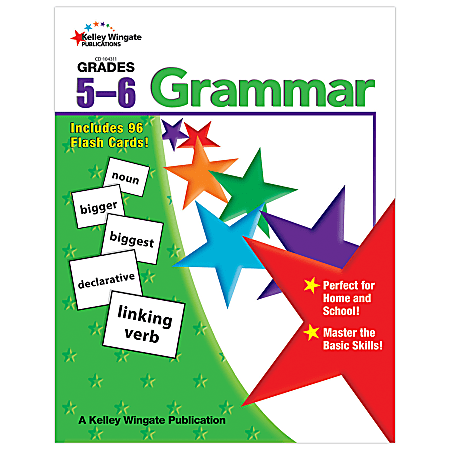 Carson-Dellosa Kelley Wingate Publications Grammar Book — Grades 5-6