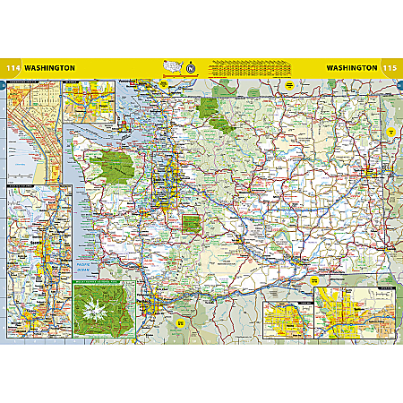 National Geographic Road Atlas 2024 Adventure Edition United
