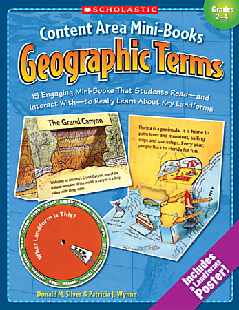 Scholastic Content Area Mini-Books: Geographic Terms