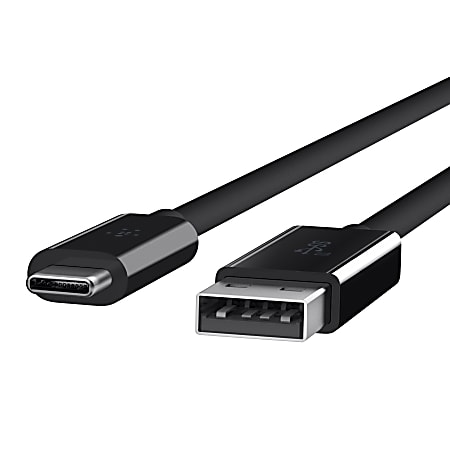 Belkin BoostCharge Pro Flex Braided USB A To Lightning Cable 1M3.3FT Black  - Office Depot