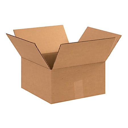 Partners Brand Corrugated Boxes 11" x 11" x 6", Bundle of 25