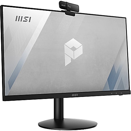 MSI PRO AP241 11M-083US All-in-One Gaming Computer - Intel Core i5 11th Gen i5-11400 Hexa-core (6 Core) - 8 GB RAM DDR4 SDRAM - 250 GB M.2 PCI Express NVMe SSD - 23.8" Full HD- Desktop - Black - Intel H510 Chip - Windows 10 Home