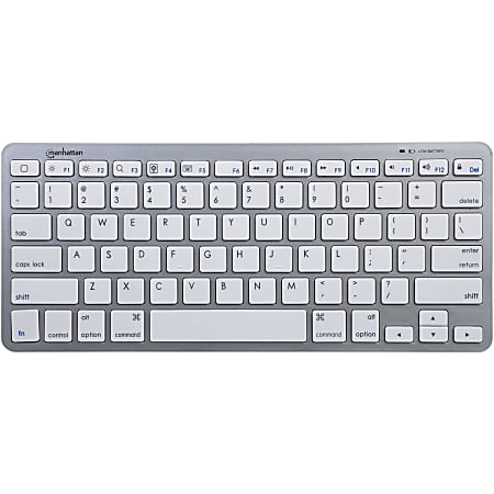 Manhattan Tablet Mini Keyboard with Bluetooth Technology - Scissor-key system reduces typing noise and offers precise keystroke response