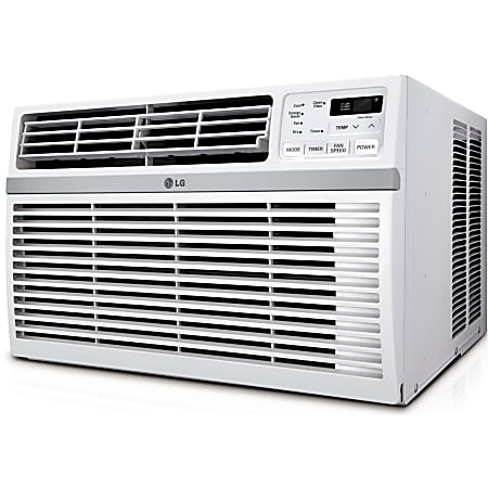 LG 24500 BTU Window Air Conditioner - Cooler - 7180.24 W Cooling Capacity - 1560 Sq. ft. Coverage - Dehumidifier - Washable  - White - LW2516ER