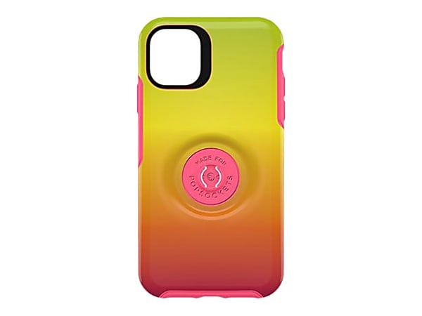 OtterBox Otter + Pop Symmetry Series - Back cover for cell phone - polycarbonate, synthetic rubber - Island Ombre - for Apple iPhone 11