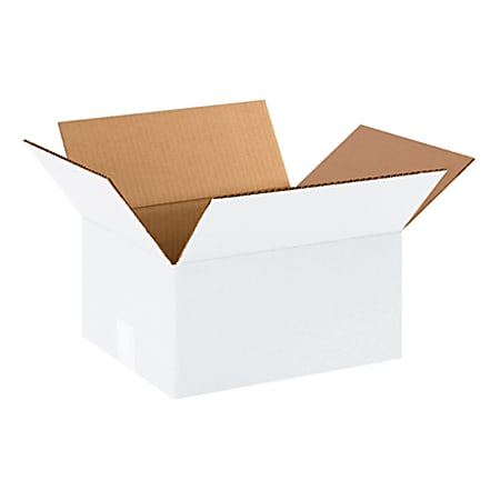 Partners Brand White Corrugated Cartons 12 x 10 x 6 Bundle of 25 - ODP ...