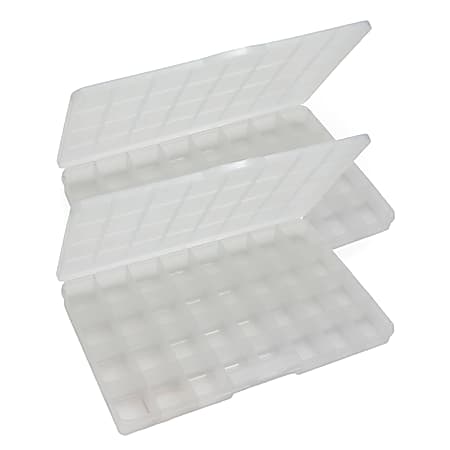 Primary Concepts Letter Tile Organizers, Clear, Grades K-3, Pack Of 2 Organizers
