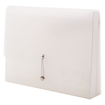 See Jane Work® Expanding File Case, 13 Pockets, Clear