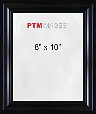 PTM Images Photo Frame, 8"H x 10"W, Black