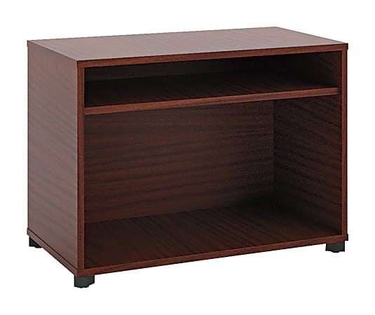basyx by HON® Manage Series Laminate Open File Center, 22"H x 30"W x 16"D, Chestnut