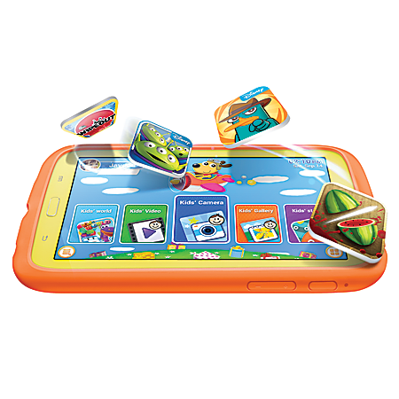 Samsung Galaxy Tab 3 Kids - Tablette - Android 4.1.2 (Jelly Bean) - 8 Go -  7 TFT (1024 x 600) - Logement microSD - jaune - Tablette tactile - Achat &  prix