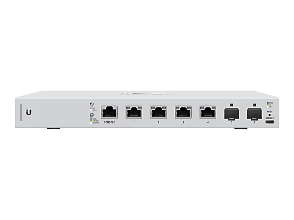 Ubiquiti UniFi Switch US-XG-6POE - Switch - managed - 4 x 100/1000/2.5G/5G/10GBase-T (PoE++) + 2 x 10 Gigabit SFP+ - desktop - PoE++ - AC 120/230 V / DC 44 - 57 V