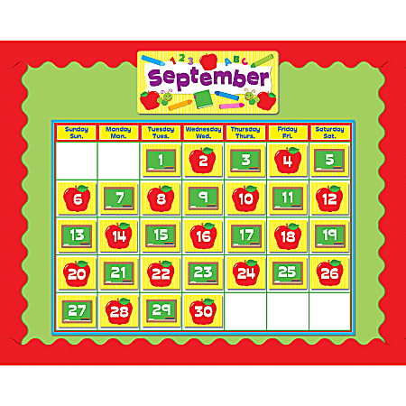 Carson Dellosa Complete Calendar Kit Office Depot