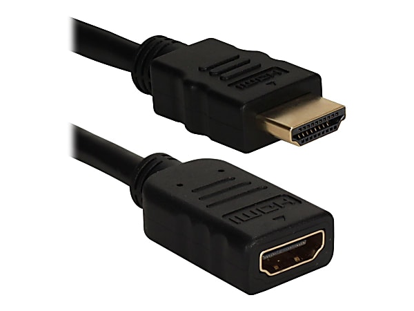 QVS High-Speed HDMI UltraHD 4K Extension Cable, 3.28'