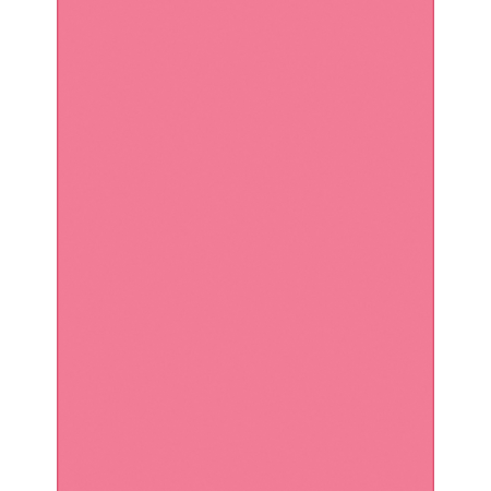 Pacon® Color Multi-Use Printer & Copy Paper, Hyper Coral Red, Letter (8.5" x 11"), 500 Sheets Per Ream, 24 Lb