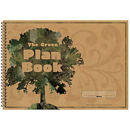 Carson-Dellosa Green 100% Recycled Plan Book