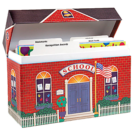 Eureka Teacher Reward Kit, Brick Schoolhouse