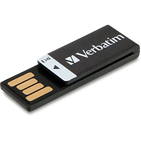 Verbatim Clip It USB 2.0 Flash 16GB Black - Depot