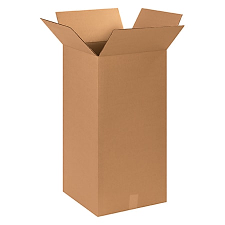 Office Depot® Brand Tall Corrugated Boxes 14" x 14" x 30", Bundle of 20