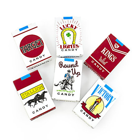 World Confections Candy Cigarettes Pack Of 24 Office Depot