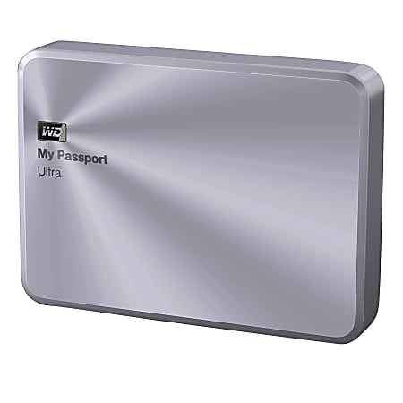 WD My Passport Ultra Metal Edition 2TB Portable External Hard