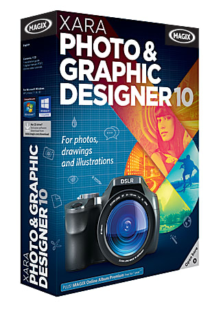 MAGIX Xara Photo & Graphic Designer 10, Traditional Disc