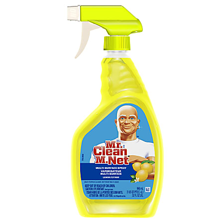 Mr. Clean® Multipurpose Cleaning Spray, Lemon Scent, 32 Oz Bottle