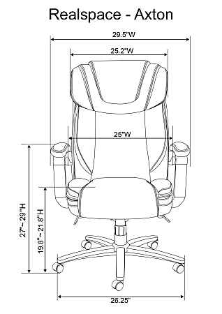 Realspace axton office chair hotsell
