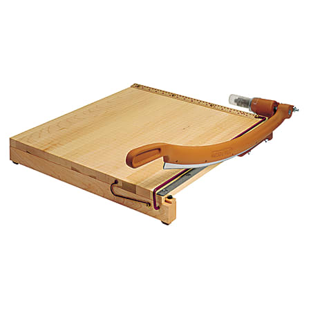 Swingline® ClassicCut® Ingento™ Guillotine Trimmers, 24" Cut Length, 15 Sheet Capacity, Maple